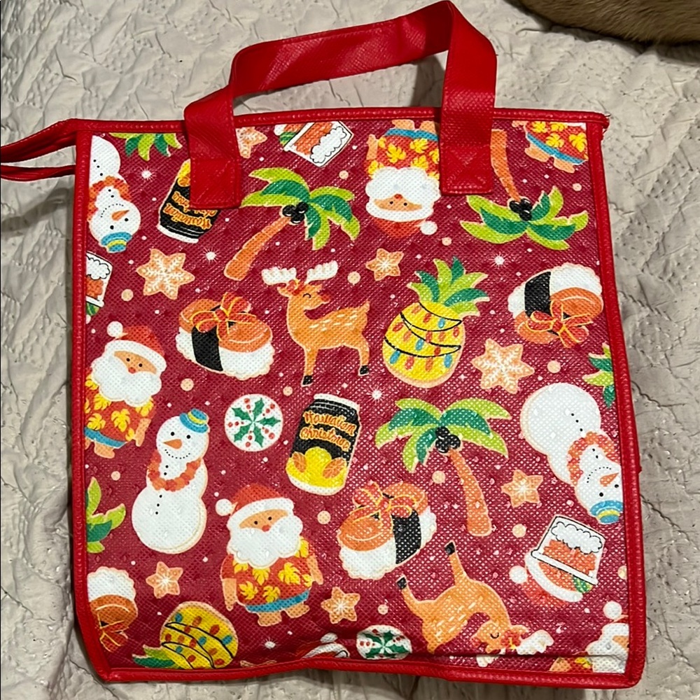Hawai’i christmas lunch tote bag